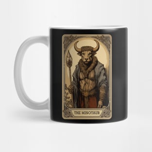 Minotaur Tarot Card Vintage Style Mug